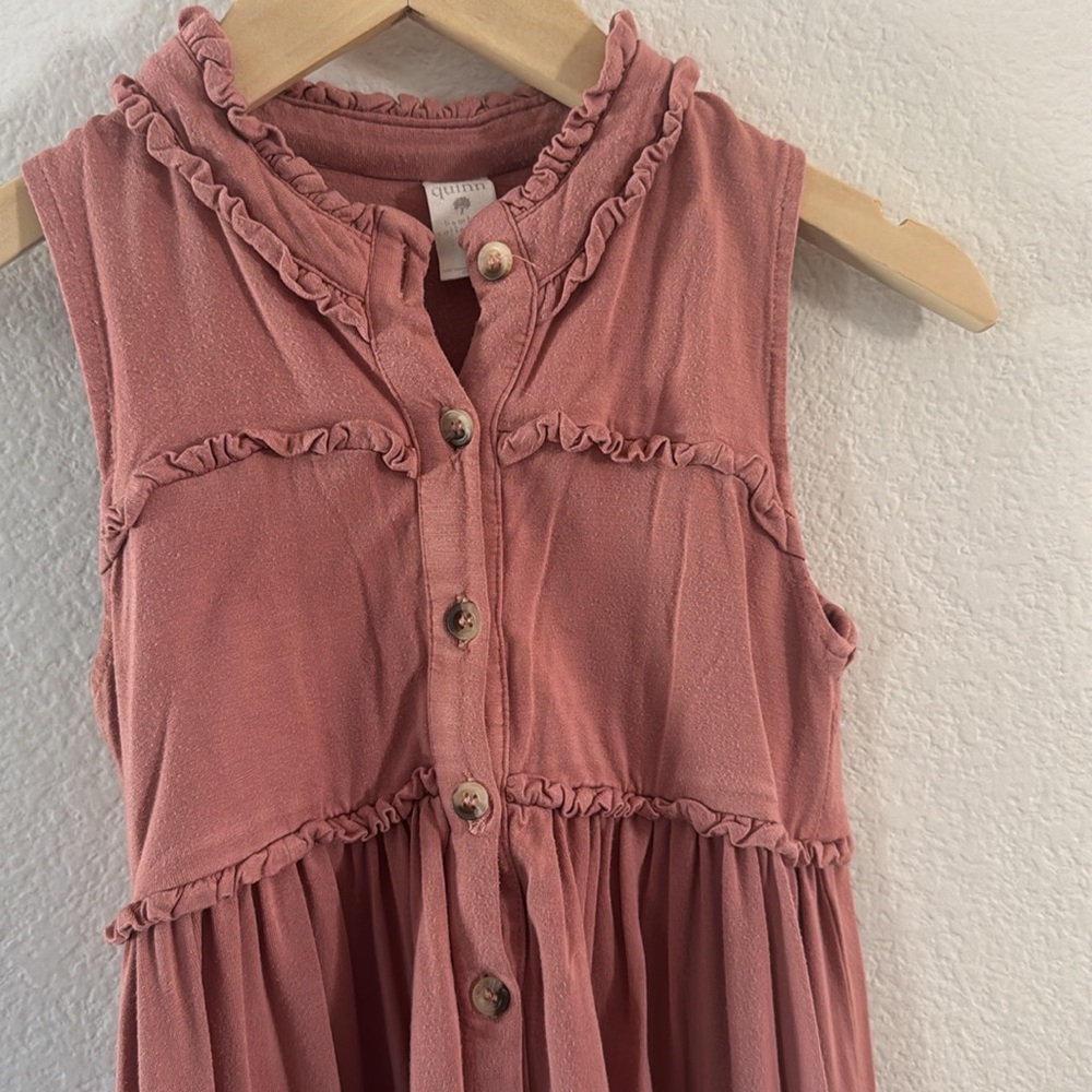 Kate Quinn Pink Bamboo Dress - Picture 2 of 3